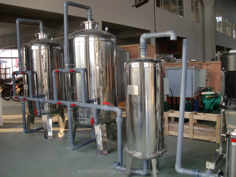 SUS304 Stainless Steel Water Storage Tank for drinking water production line