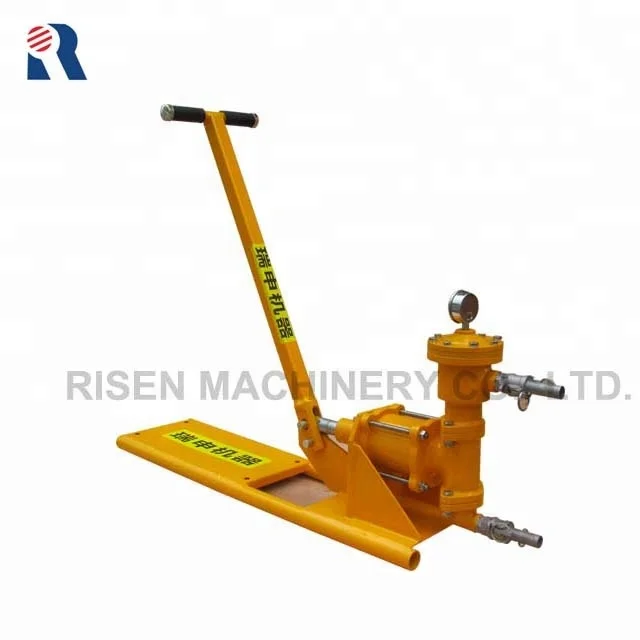 
hand operated cement grouting pump - manual grout piston pump 
