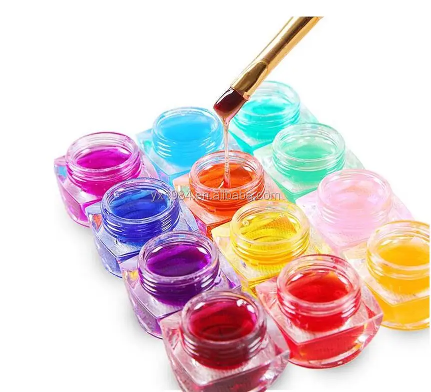 
Nail art supplies long lasting no smell gel nail art paint uv gel polish 