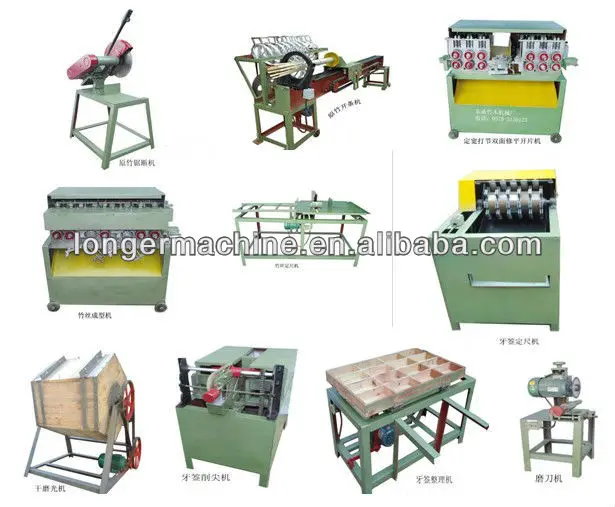 Машина для изготовления зубочисток