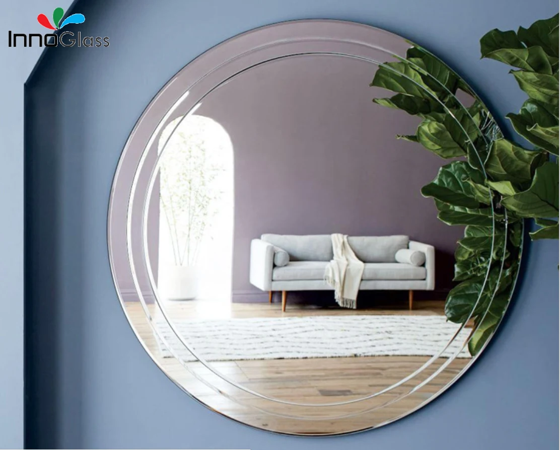 2mm-8mm irregular decorative shaped  Mirror with Beautiful designs