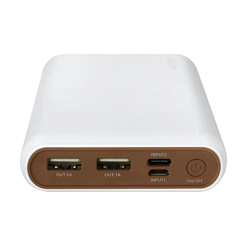 
Wopow P200 2USB слайм полимерный 20000 мАч power bank с type c входом Быстрая Зарядка power bank 20000 