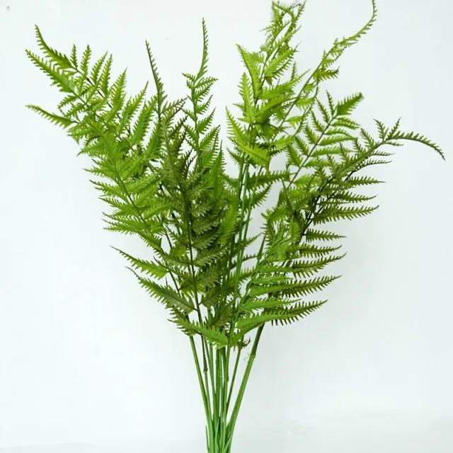 
Artificial Green Plant Fern Persian Leaves Wall Hanging Decoration Home Wedding Decoration Artificial Plants For Garden 