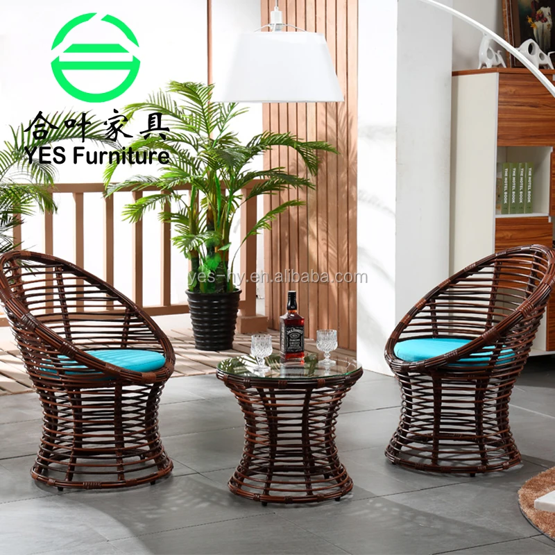 
Wicker Garden Furniture Rattan Table and chair Outdoor Patio Dining Set Casual table and chair Z308 