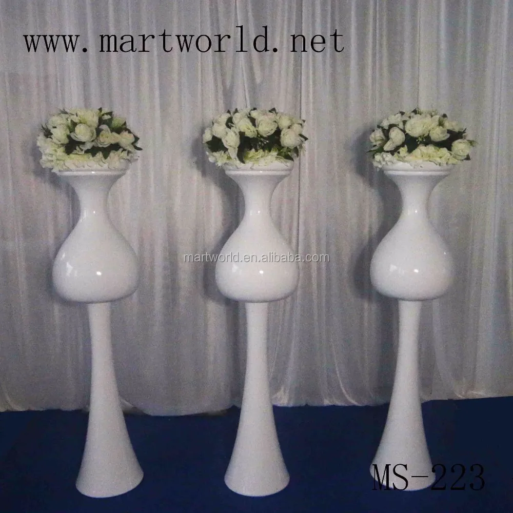 wedding walkway aisle pedestal decoration tall floor flower vase stand for celebration event banquet bridal invitation(S-223)
