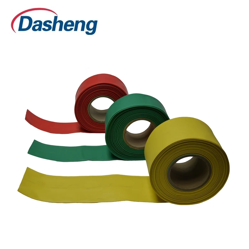 Polyethylene Cable Protective Red Busbars Heat Shrink Sleeve