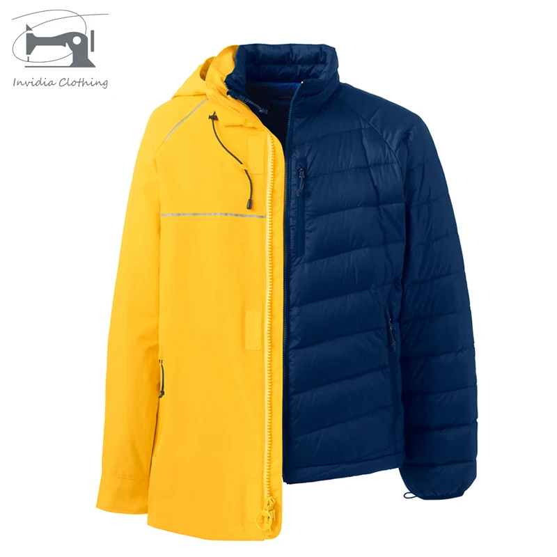 
Wholesale Windproof Waterproof Mens Thick Snow Down Clothing Winter Ski Jacket 