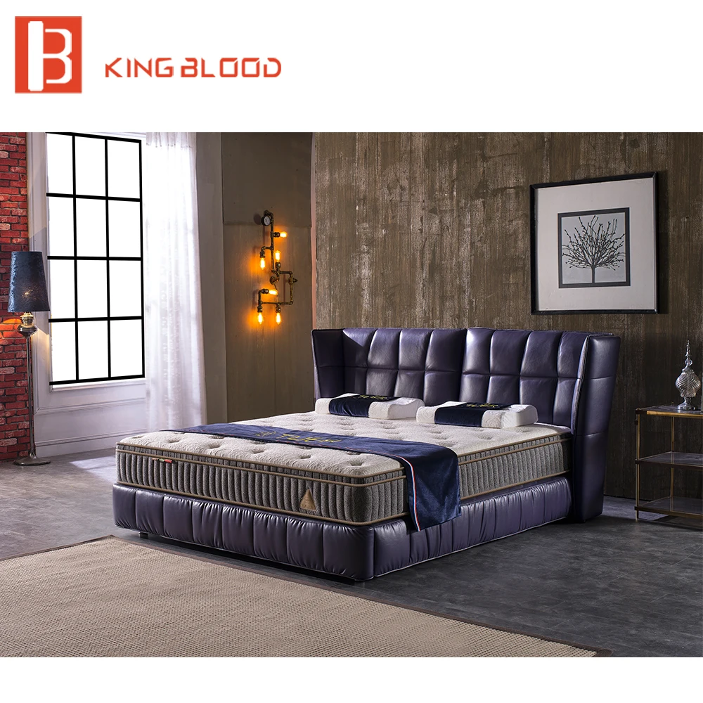 Capsule King size hotel sleeping bed set furniture for bedroom with pictures