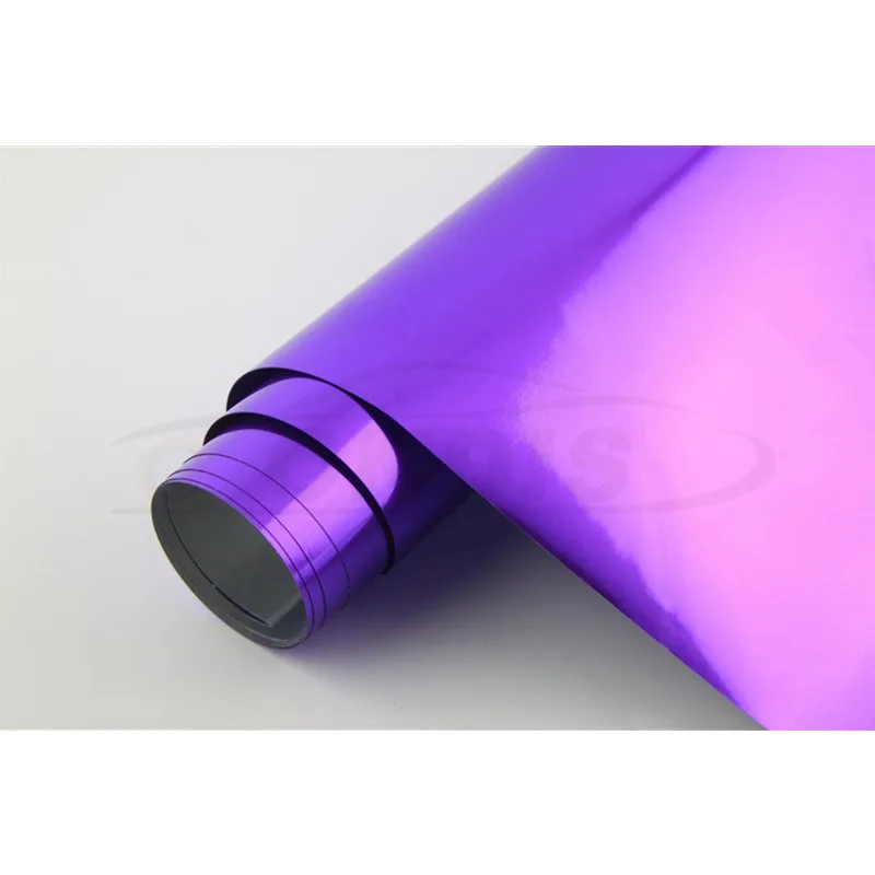 Tungsten Steel Black Car Vinyl Wrap Chrome Mirror Vinyl Film With Bubble Free