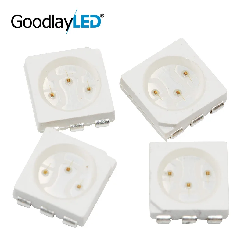 SMD5050 high RedDIode Datasheet 0.2W Epistar chip Blue color 460-470nm 1200-1500mcd High Quality