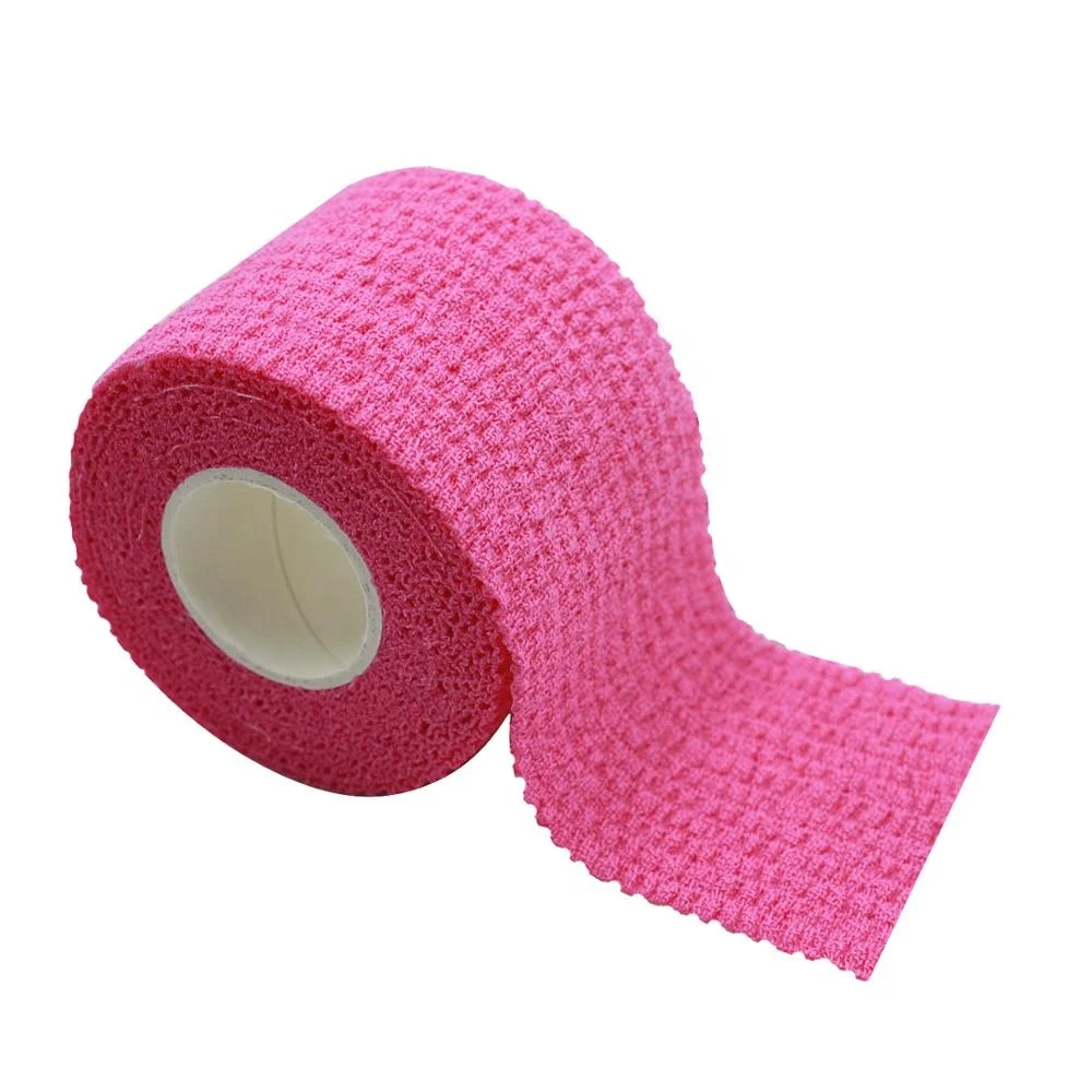 Bulk wholesale custom logo printing LEAB light elastic adhesive bandage