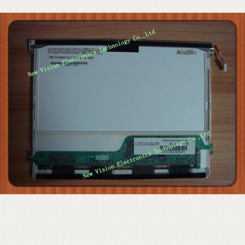 LTD104EA5Y New Original 10.4 inch XGA LCD Display Screen for Sony Notebook & Industrial Control