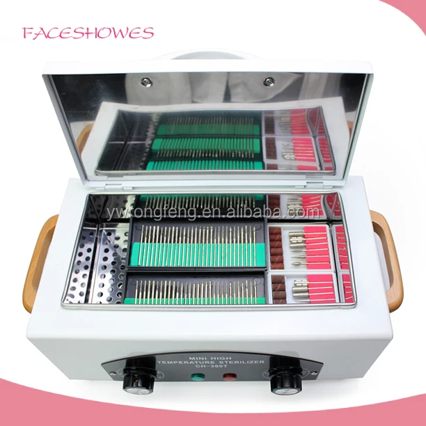 360 ногти Инструмент 2017 профессиональный портативный автоклав стерилизатор для парикмахерской