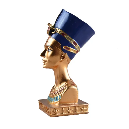 Creative Tourist Souvenir Egyptian Queen Statue Travelling Souvenir Famous Egyptian Queen Figurine in Resin Crafts
