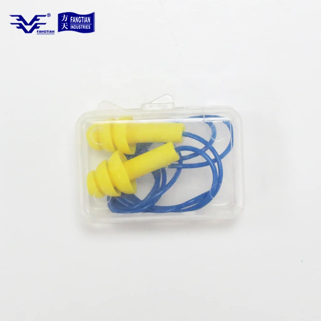 
Excellent Performance Silicone gel Earplugs For Noise Reduction corded earplug 
