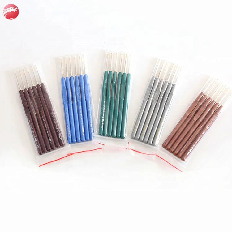 
Wholesale crochet hook crochet hooks needle 13 colors with daily knitting necessaries 