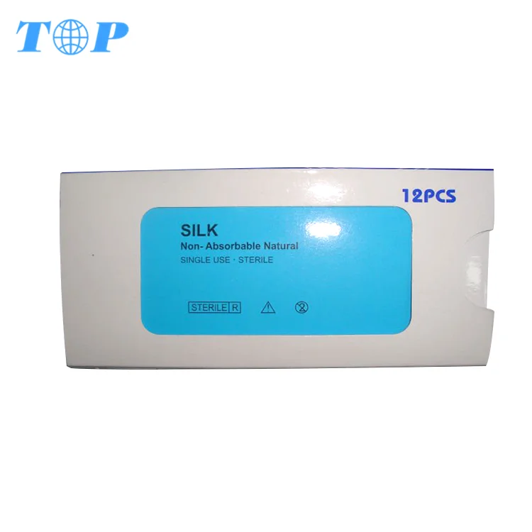 Nonabsorbable Surgical Silk Suture Thread