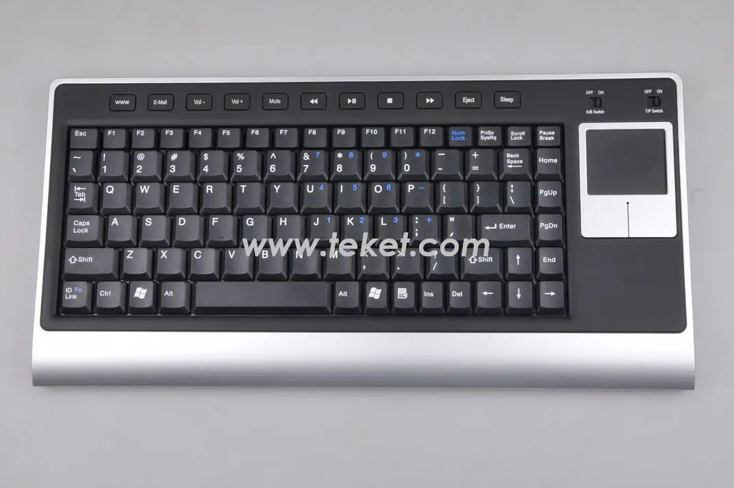 2.4G Беспроводная клавиатура с тачпадом