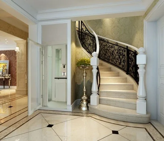 OTSE Chinese brand new design used low prices home elevator kit
