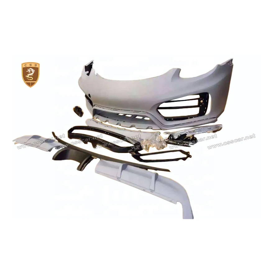 Cheap car body kits for por cayman 981 gts style PU car body parts