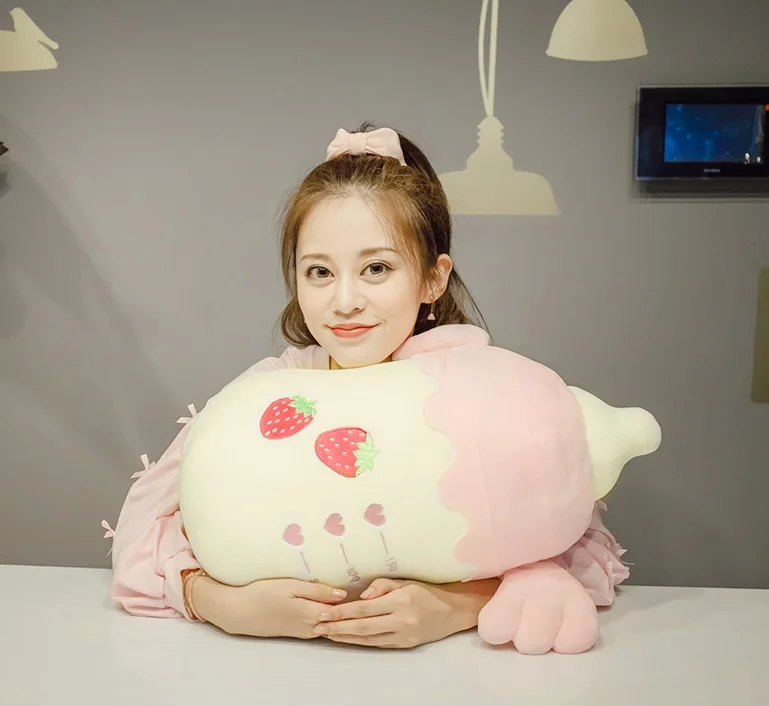 wholesale decoration lovely nursing bottle 2 in 1 pillow blanket baby blanket