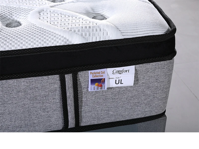 OEM high quality foam encasement royal queen single bed mattress