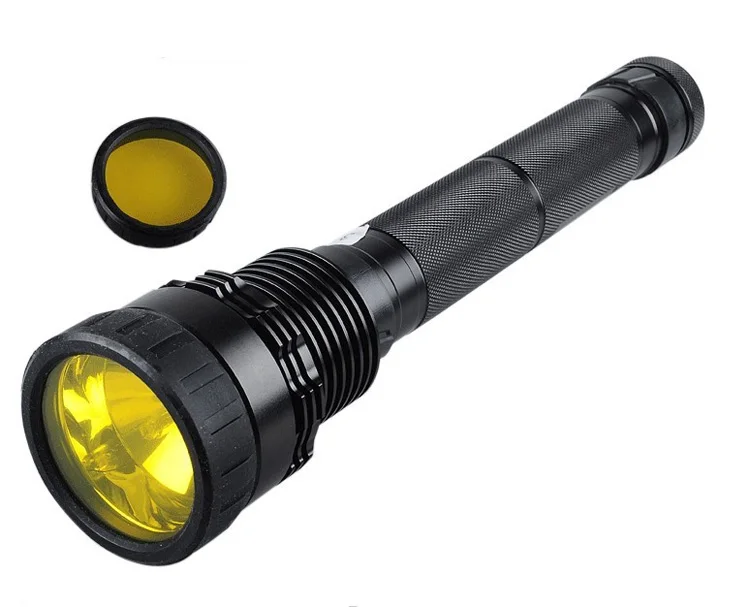 HID xenon torch light 75w rechargeable flashlight 75watt  police camping headlamp products