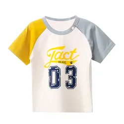 WCF1815 Baby short sleeve T-shirt Summer 2018 New Boys and Girls Cartoon Clothes