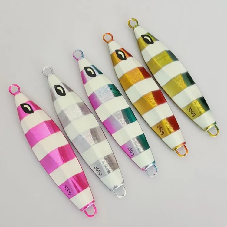 
FUNADAIKO 40g80g100g150g200g250g350g450g550g lead fishing baits metal jig lure 60g luminous fishing lure hard slow jig lure 150g 