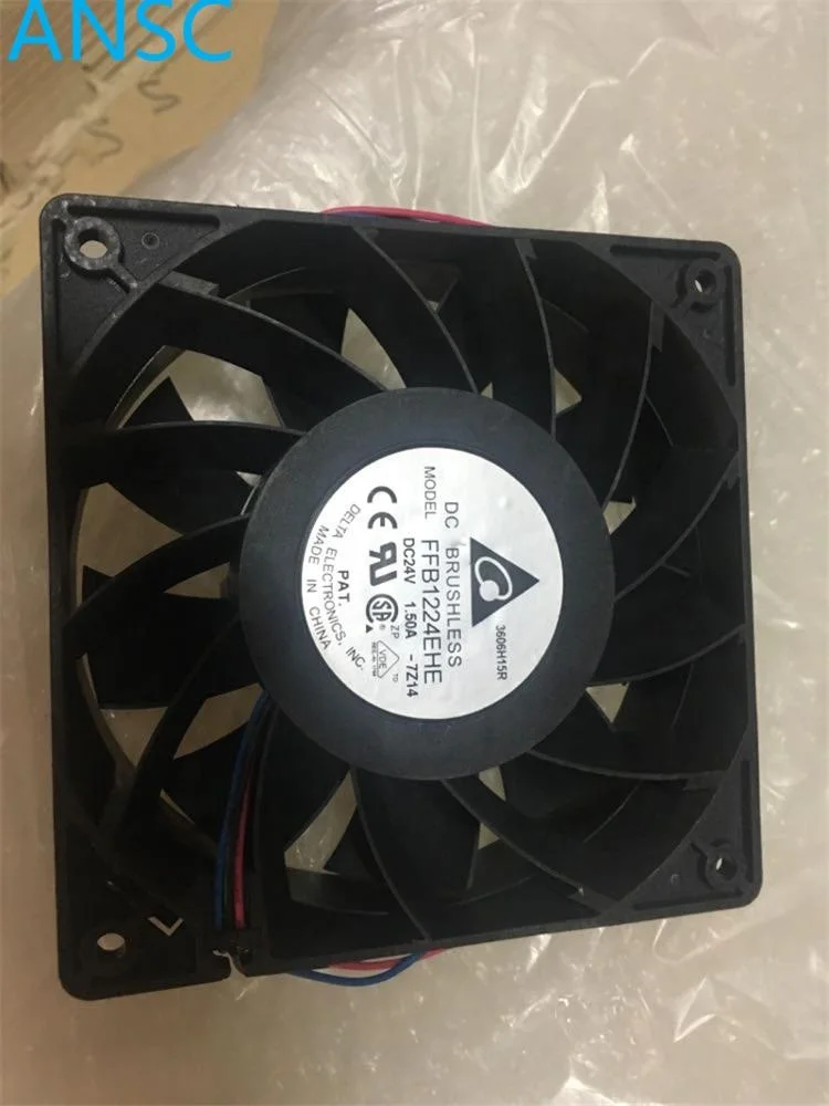 FFB1224EHE 24V 0.57A 12038 120*120*38MM 12CM Breeze Volume Inverter Cooling Fan