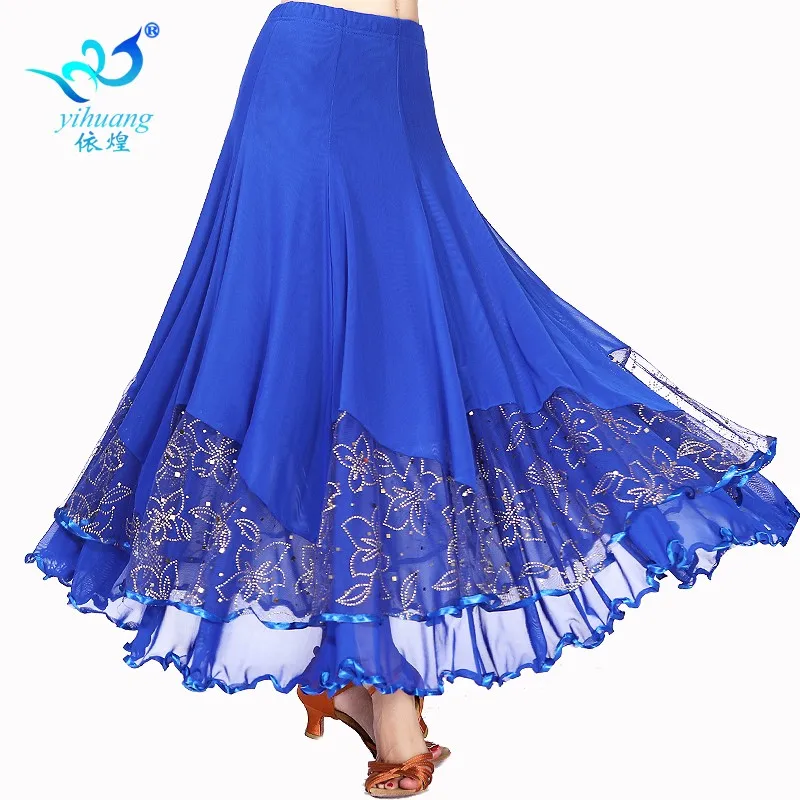 Modern Ballroom Dance Competition Dresses Skirt Adults Standard Ballroom Dress