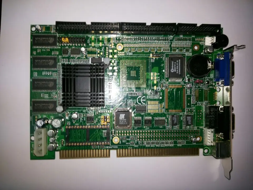 
Half-size ISA CPU Onboard STPC133MHz 32M Ram half-size motherboard half-size mini card 