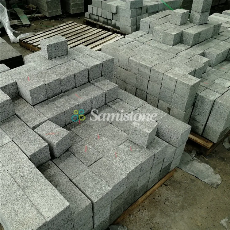 Samistone Granite Stone Parking Tile Outdoor Black Granite Tiles