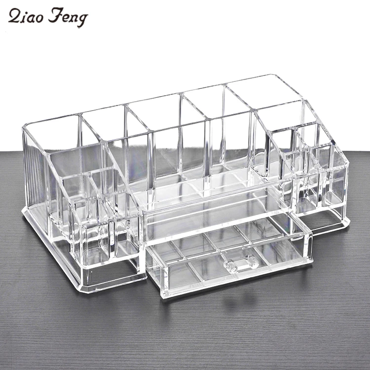 Choice Fun Cosmetic Organizer Box Transparent Makeup Organizer Hight Quality Plastic Makeup Organizer