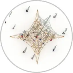 playground children fitness exercise climbing sport equipment for amusement park