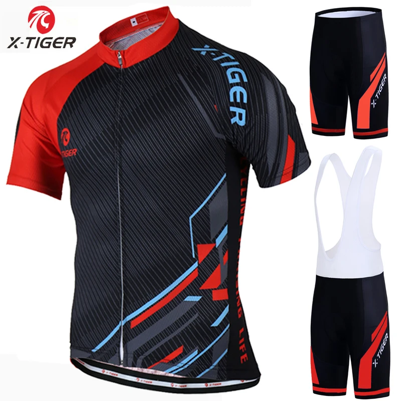 X-TIGER Jersey Funny Italian Cycle China Kraftwerk Miti Fabric Custom Pro Team Sport Wholesale Clothes Cycling Wear Men