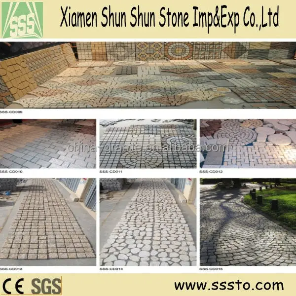 
China wholesales garden sidewalk cube paver brick 