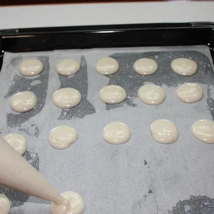 
Supply food grade white parchment printed baking paper 