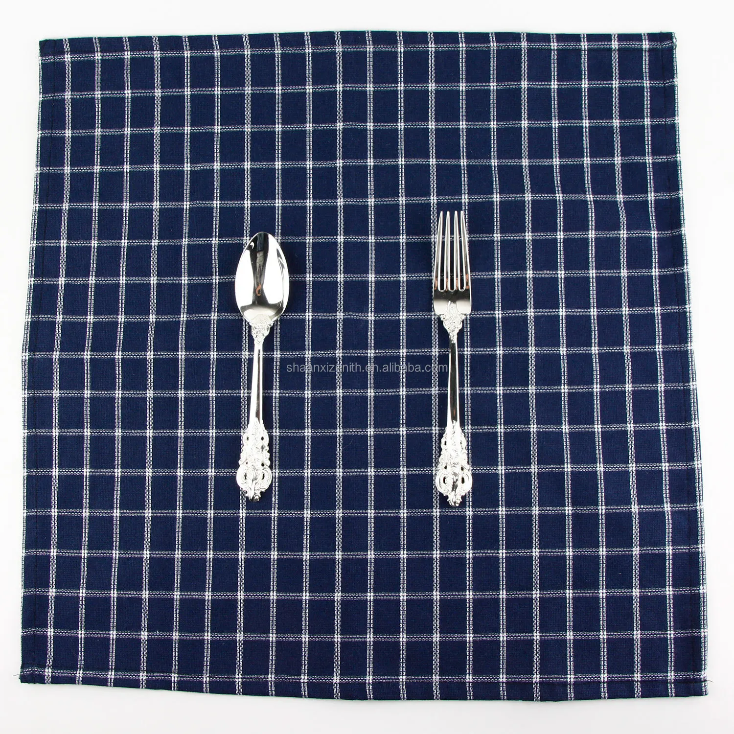 yarn-dyed black check white striped back ground cloth home kitchen gourmet napkin tea towel kitchen towel