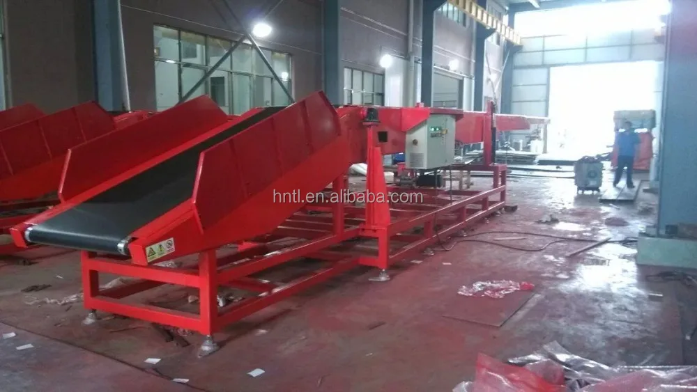 high quality Belt Telescopic conveyor for transporting