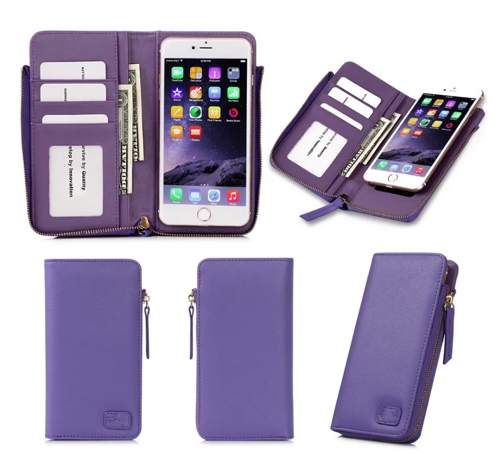 Stylish Design New Products Fancy Wallet Cover Design Good Quality Phone Case Apple Iphones for Iphone 6s Customized Logo PU