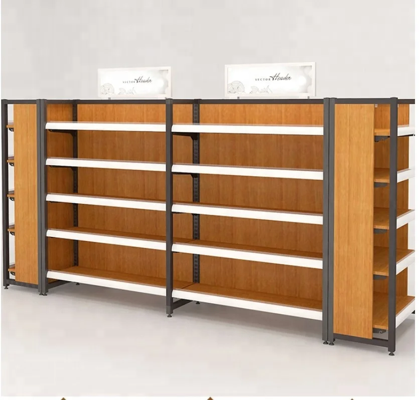 WOODEN Retail Store Display Fixtures and Racks for Cosmetics