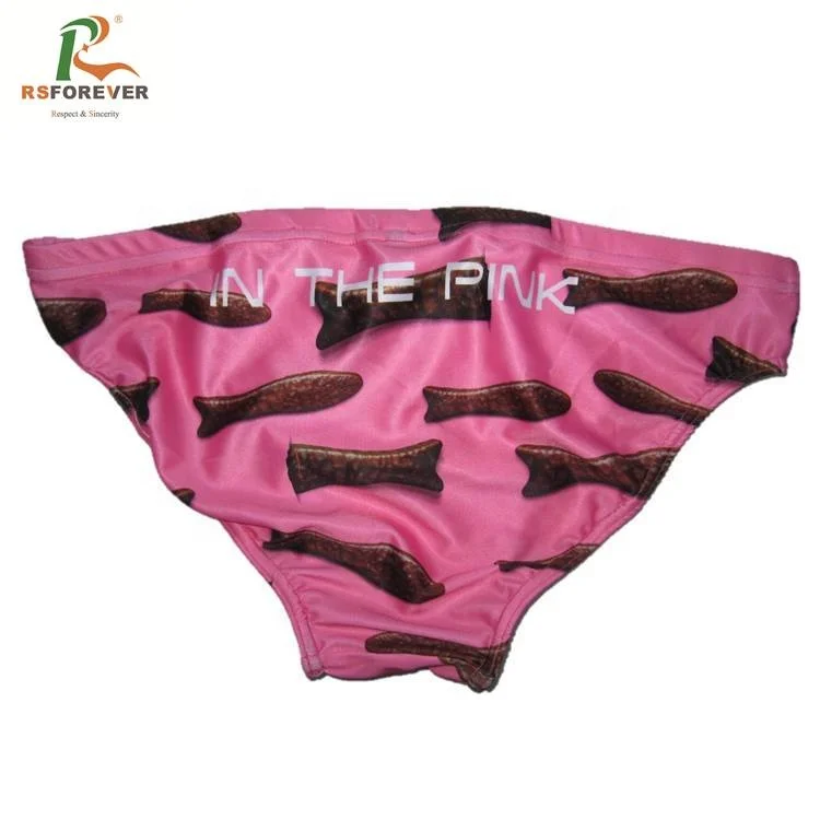 High Quality Sublimation Mens Swim Brief With Private Label Mens Sexy Swimwear