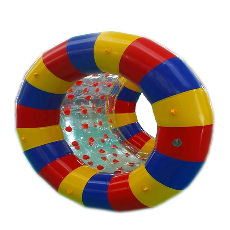 
Hot Sale Inflatable Water Roller Floating On Water For Fun Entertainment 