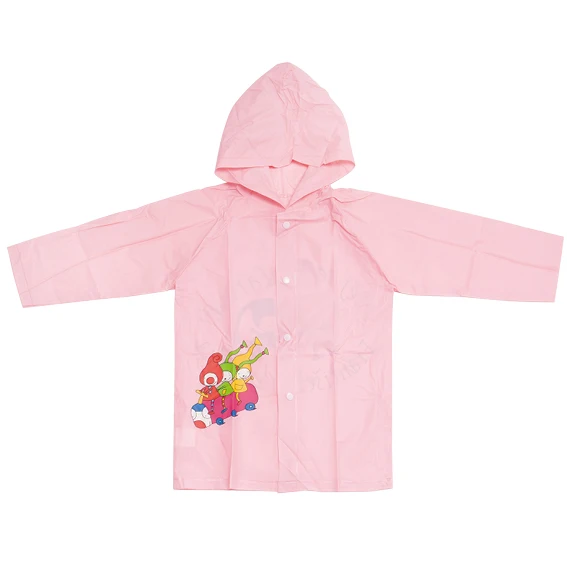 pvc raincoat for children/lovely cartoon pattern/kids PVC raincoat