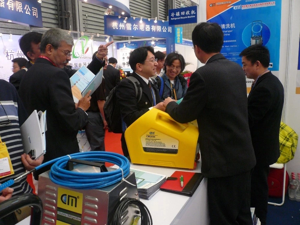 CM-R32 R1234YF/R32 Oil-free compressor  portable refrigerant recovery machine