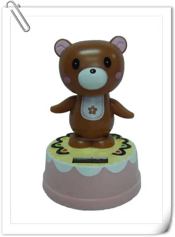 
Dancing toy flip flap solar figure cartoon animal miniature 