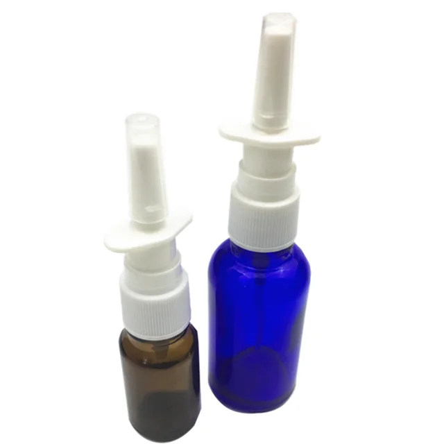Eco-friendly liquid pump 18 410 plastic medical nasal sprayer dispenser with 0.12ml/t dosage