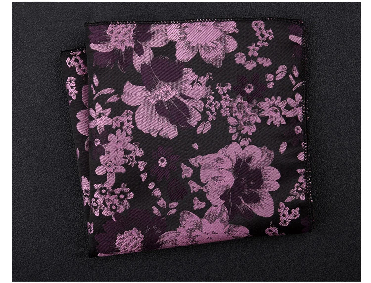 Custom Manufacturing Digital Printed Hand Rolling 100% Silk Men Pocket Square Silk Batik Handkerchiefs