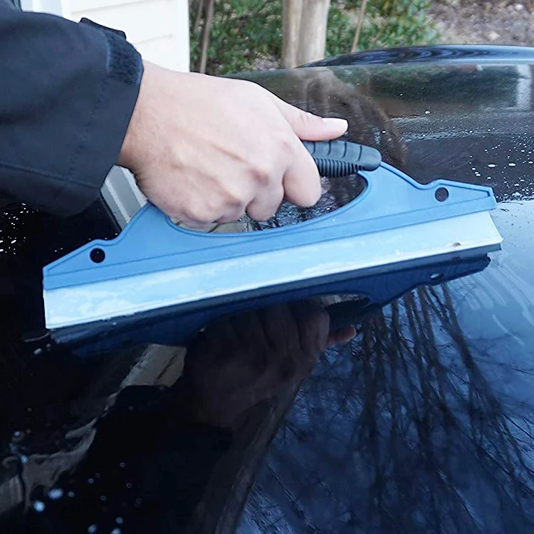 11.8 inch silicone transparent blade Squeegee  Glass Window Wiper Silicone Water Blades